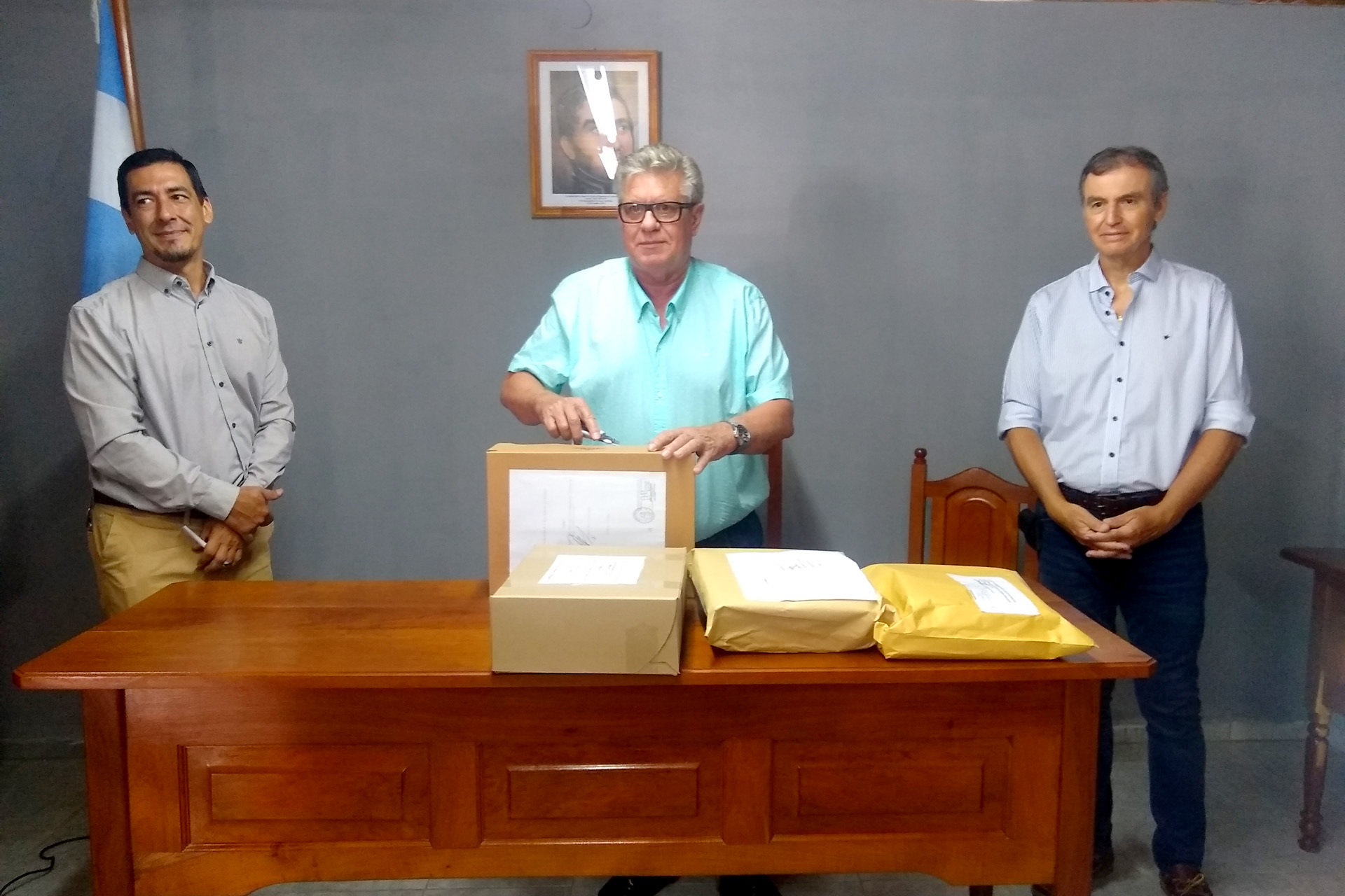 Se licitó una obra de desagües urbanos para la localidad de Alcaráz