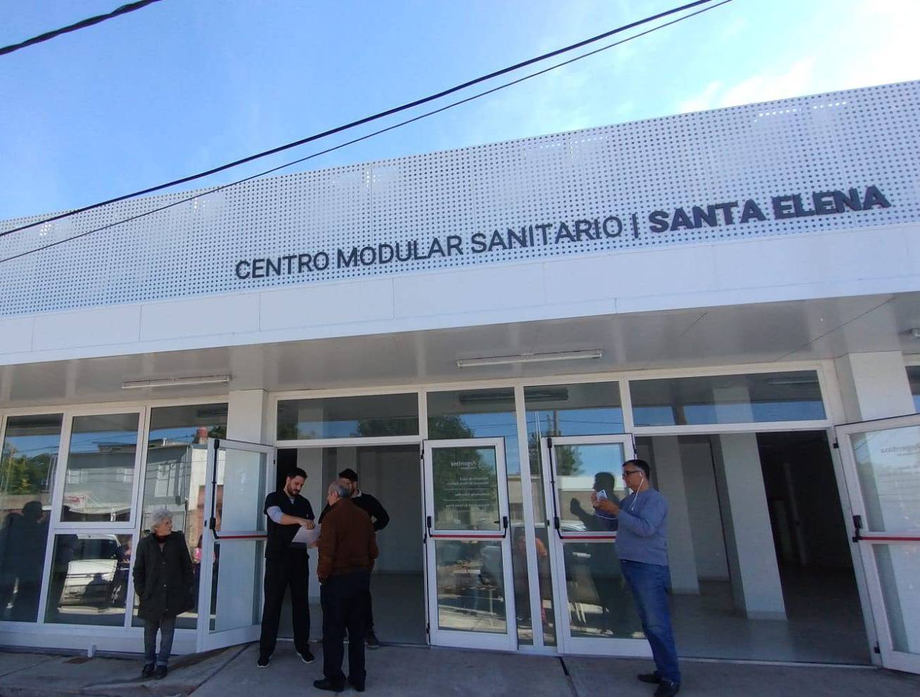 Finalizó la obra del nuevo hospital modular de Santa Elena