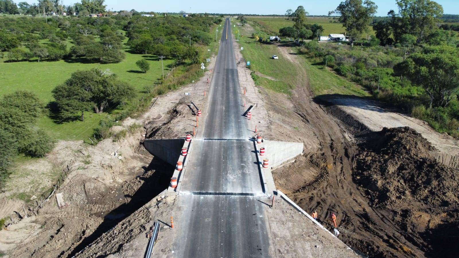 Habilitaron el nuevo puente de acceso a la ciudad de Santa Elena
