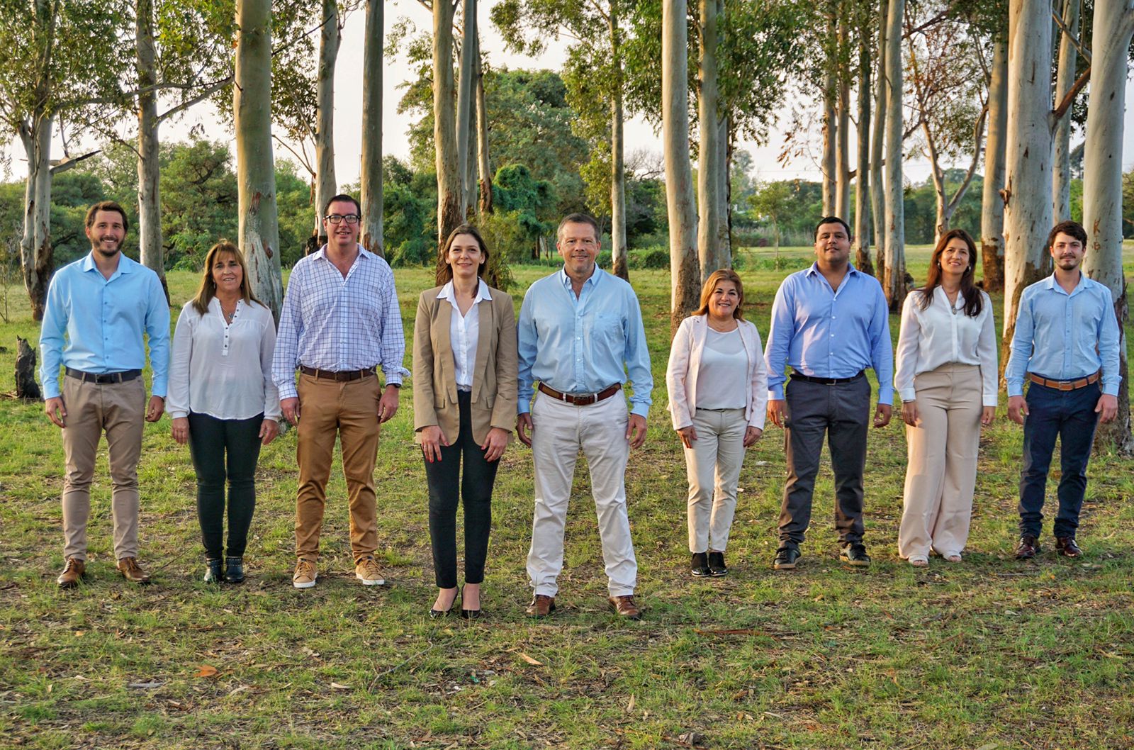 Walter Martin y Stella Wensel dieron a conocer la lista de concejales 
