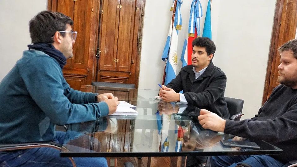 Sarubi recibió a un estudiante que reside en la Casa Estudiantil de Paraná