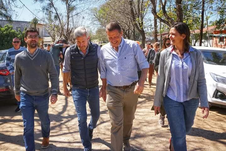 Esta tarde llega Frigerio a La Paz para el cierre de su campaña 