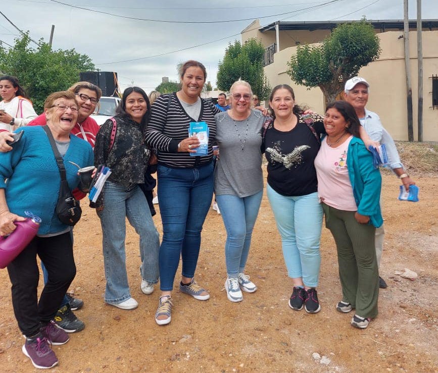 Patricia Díaz Rossi cerró su campaña en La Paz