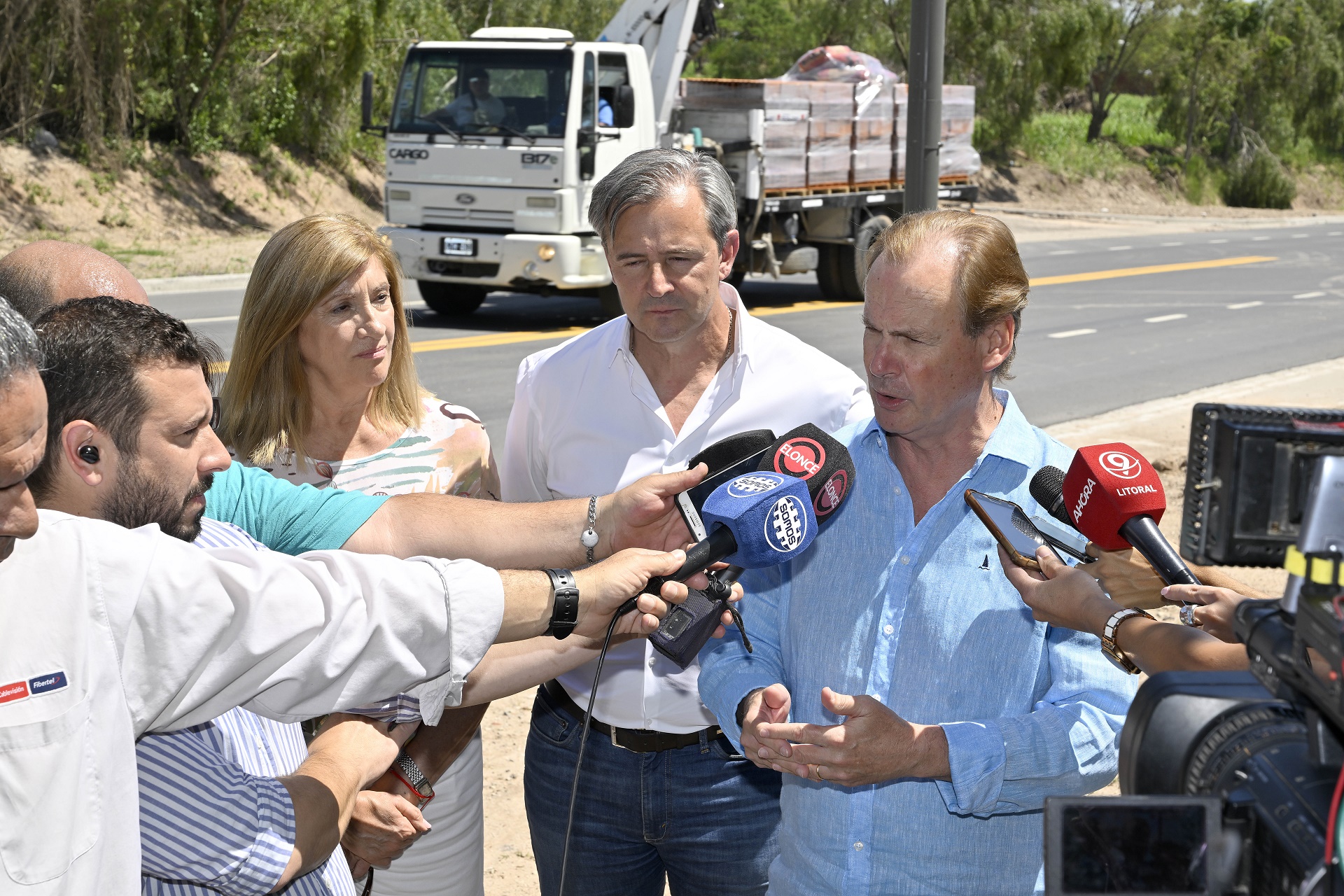 Bordet confirmó que su gestión deja en marcha 230 obras públicas