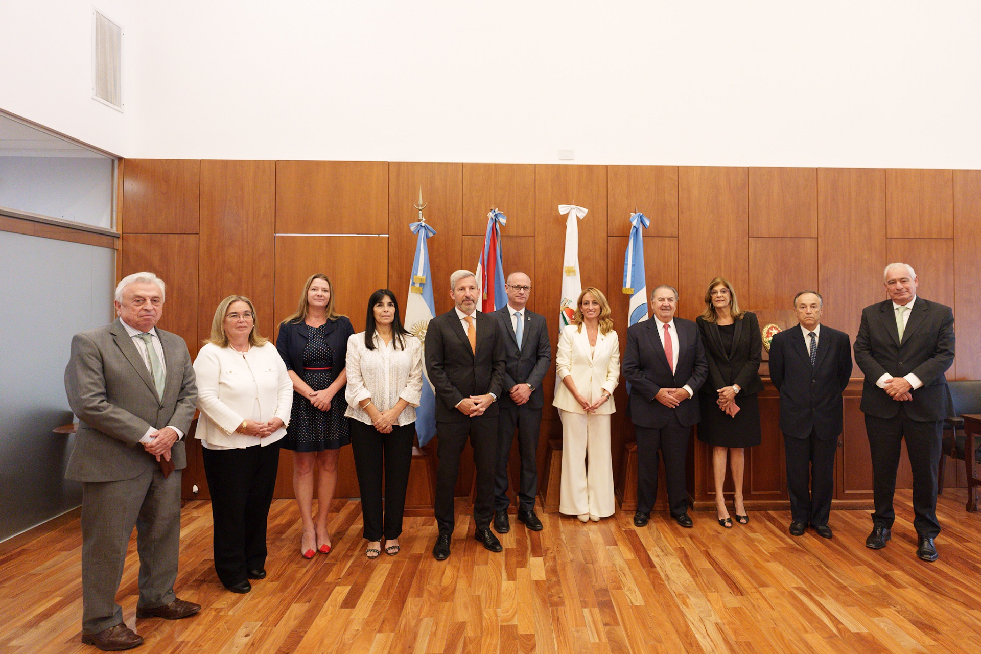 Frigerio asistió al acto de inicio del Año Judicial 2024