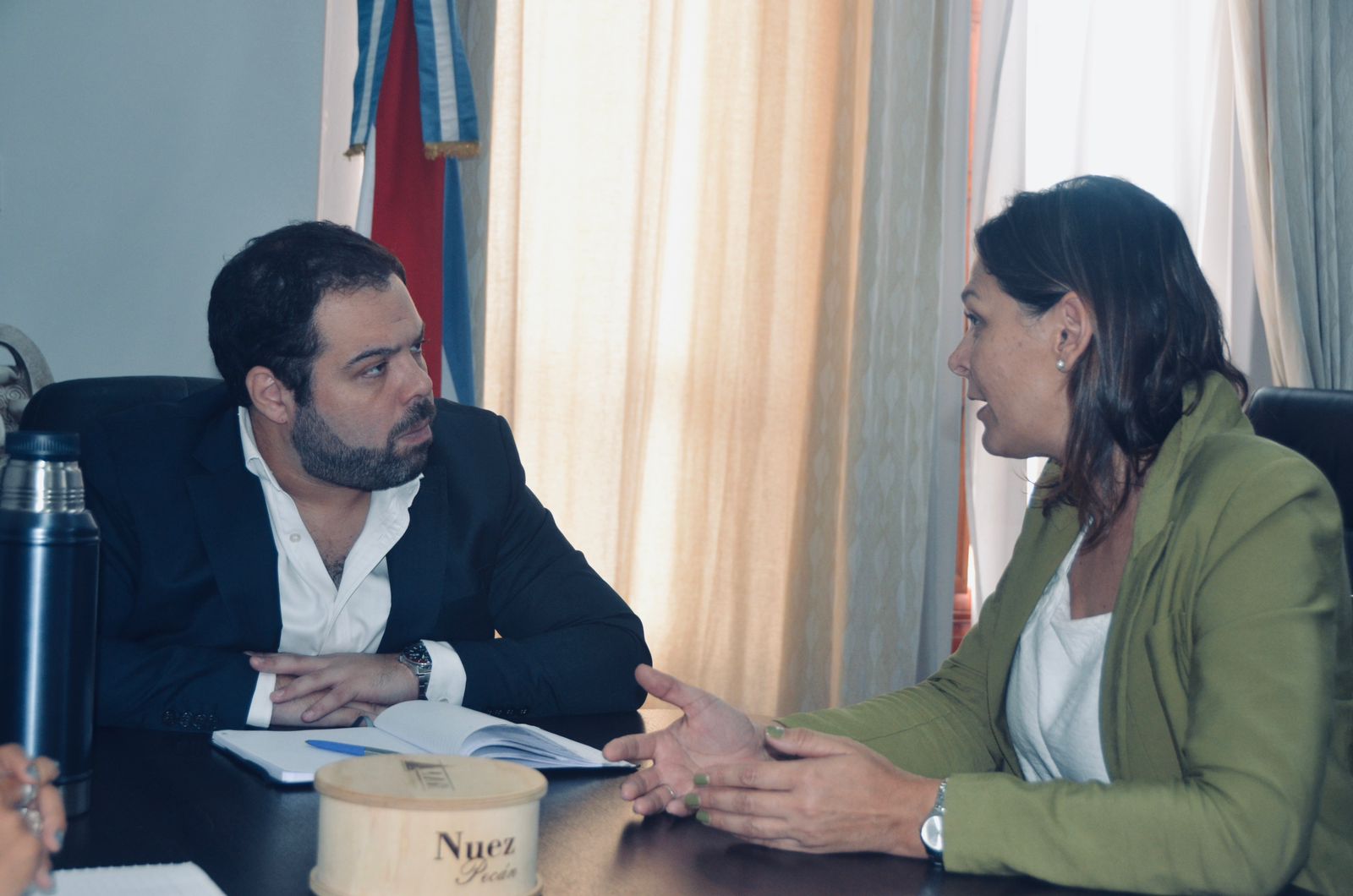 Stella Wensel se reunió con el Ministro Manuel Troncoso