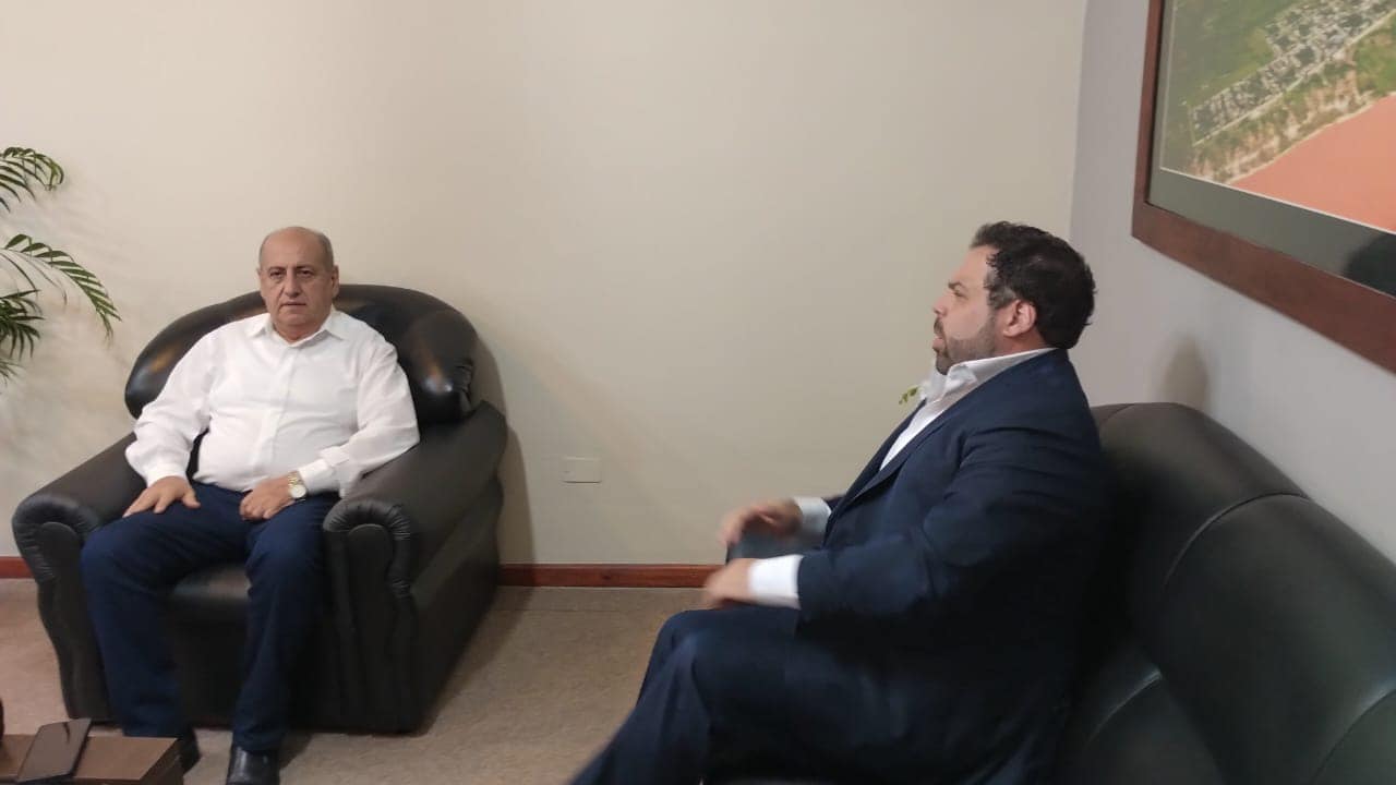 Rossi recibió al Ministro de Gobierno Manuel Troncoso