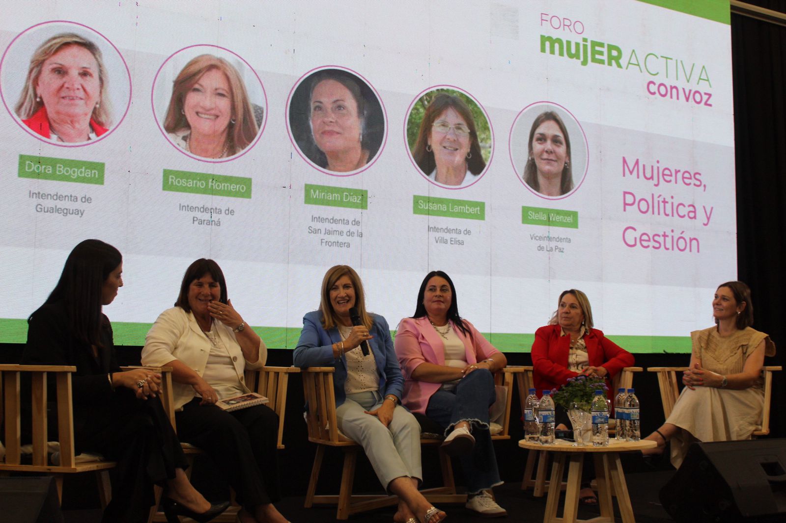 Wensel participó en el Foro Mujer Activa con voz
