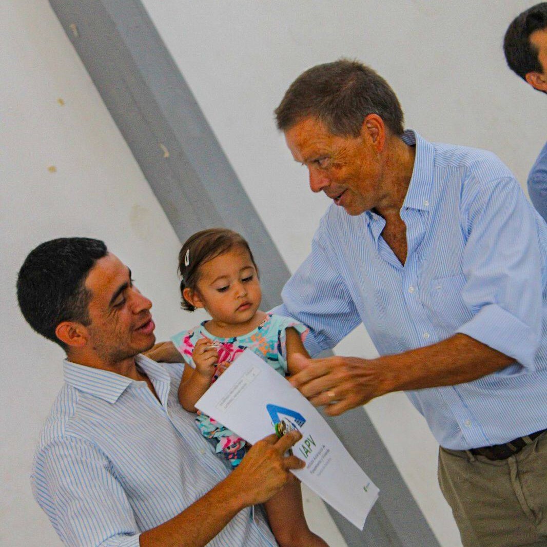 60 viviendas: "Un lugar para soñar y construir un futuro" destacó Martin