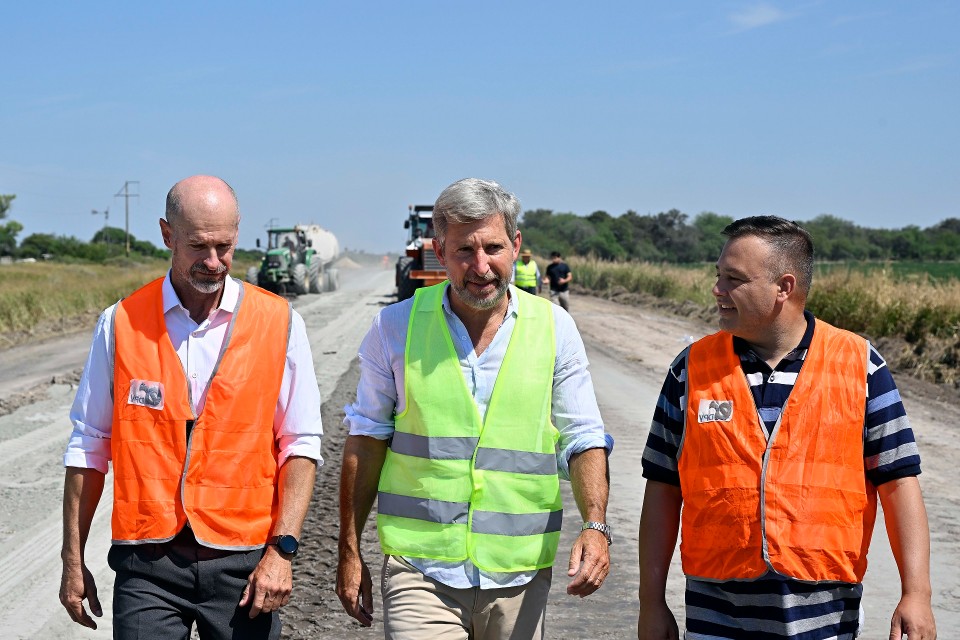 Frigerio estuvo en Piedras Blancas y recorrió las obras que se ejecutan para facilitar el desarrollo turístico