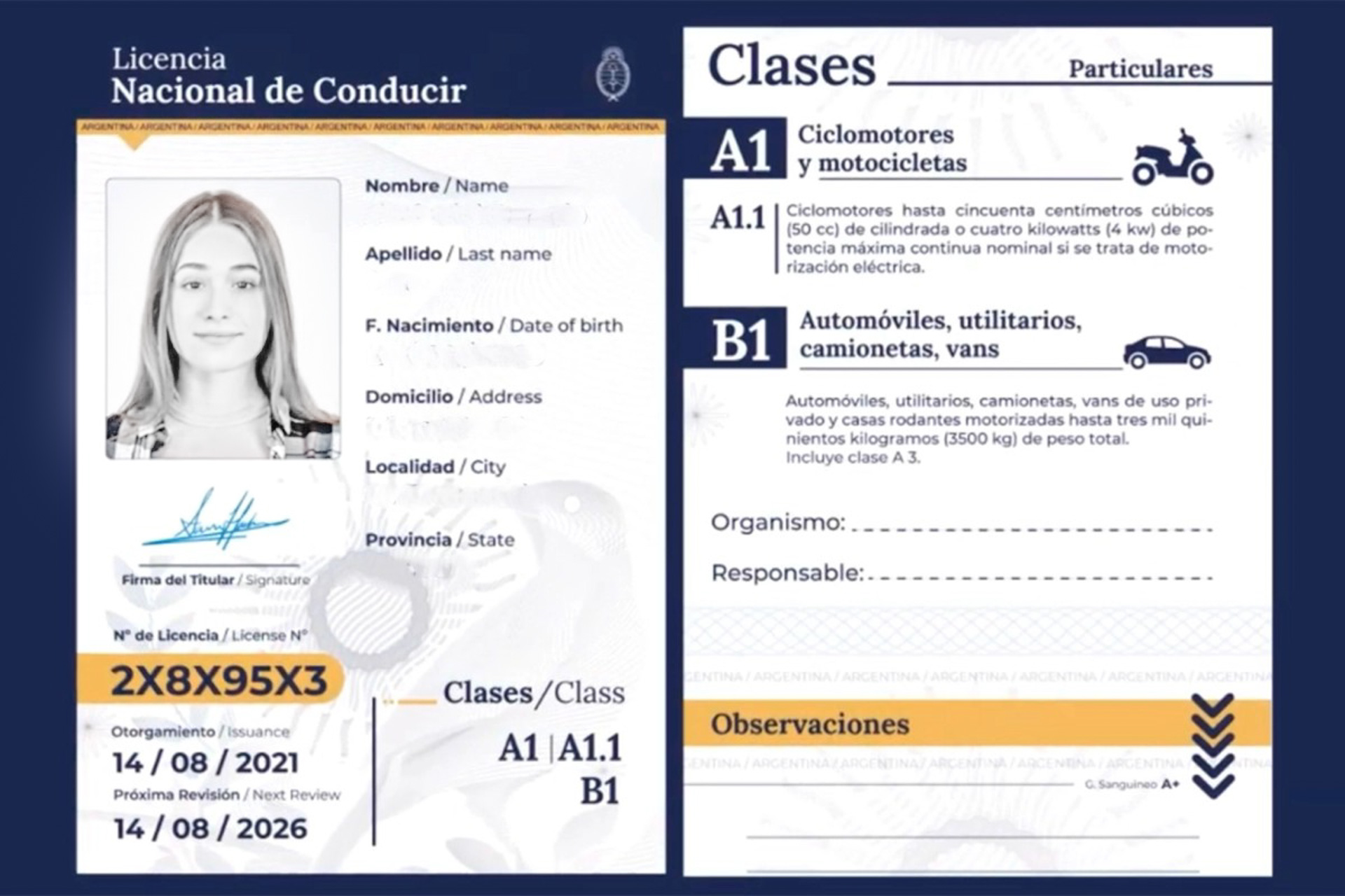 Nueva modalidad para la renovación de licencias de conducir profesionales