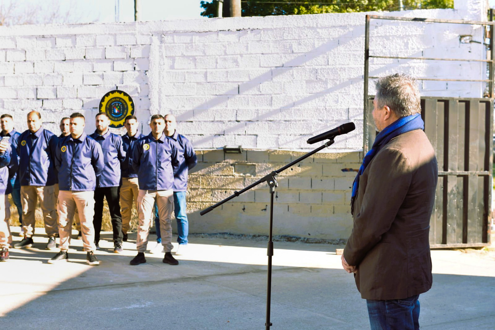 Roncaglia entregó reconocimientos a efectivos policiales y habilitó obras en Chajarí