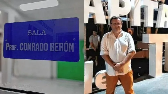El ISPD rindió homenaje a Conrado Berón con la inauguración de su nueva sala de producción audiovisual