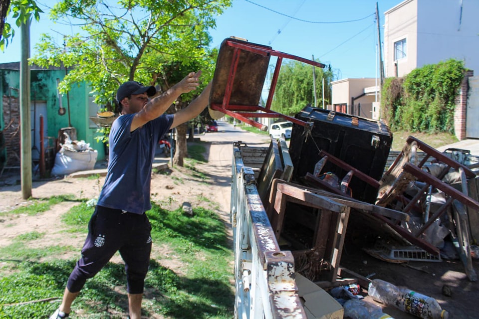 Misión Dengue: comenzaron los trabajos de descacharrado en La Paz