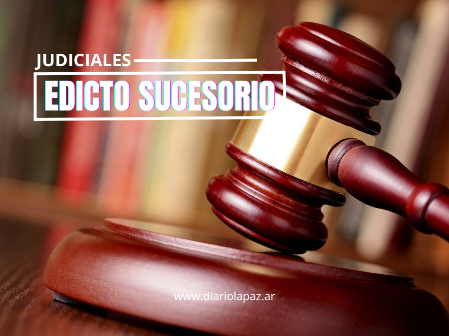EDICTO JUDICIAL: "CEJAS FERMIN ROSAS S/ SUCESORIO AB INTESTATO" (Publicado 12/10/2025)