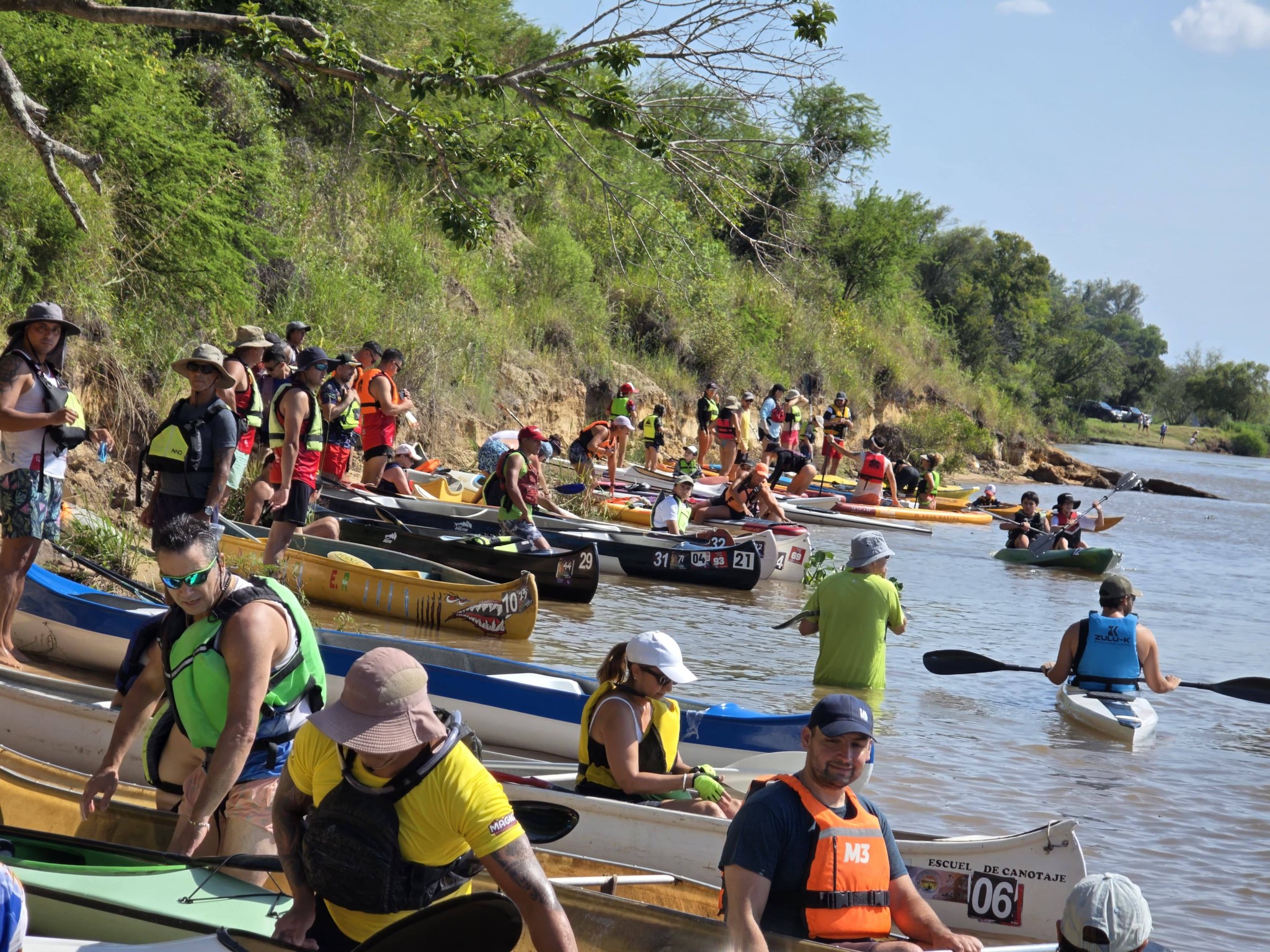 Arrancó la primera fecha del Circuito de Canotaje