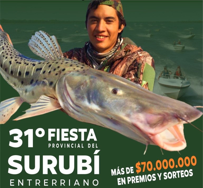 La Fiesta del Surubí Entrerriano ya tiene fecha
