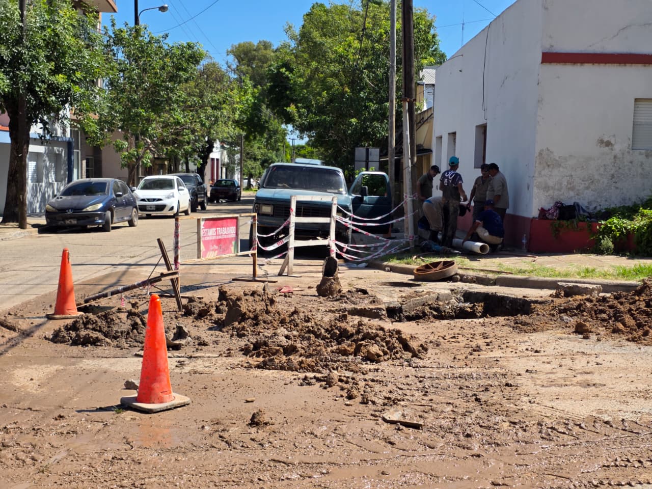 Mejoras en calles, cordón cuneta y espacios públicos