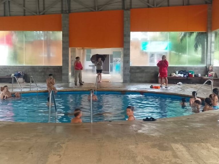 Brindaron una charla de primeros auxilios y RCP en las Termas