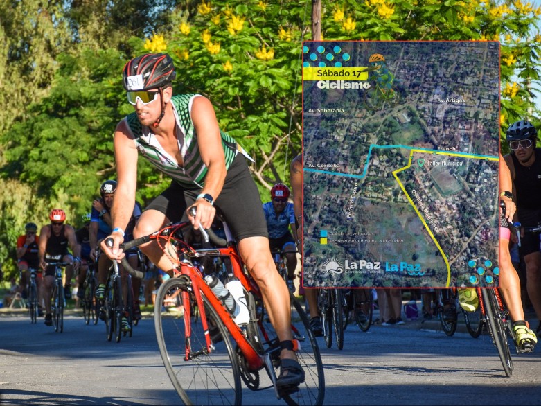 Caminos alternativos por el Triatlón: cortes y desvíos desde las 14 horas