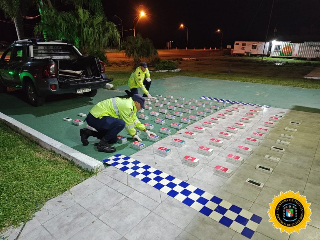 Intentaron ingresar a Entre Ríos celulares por $30 millones y los descubrieron en un control