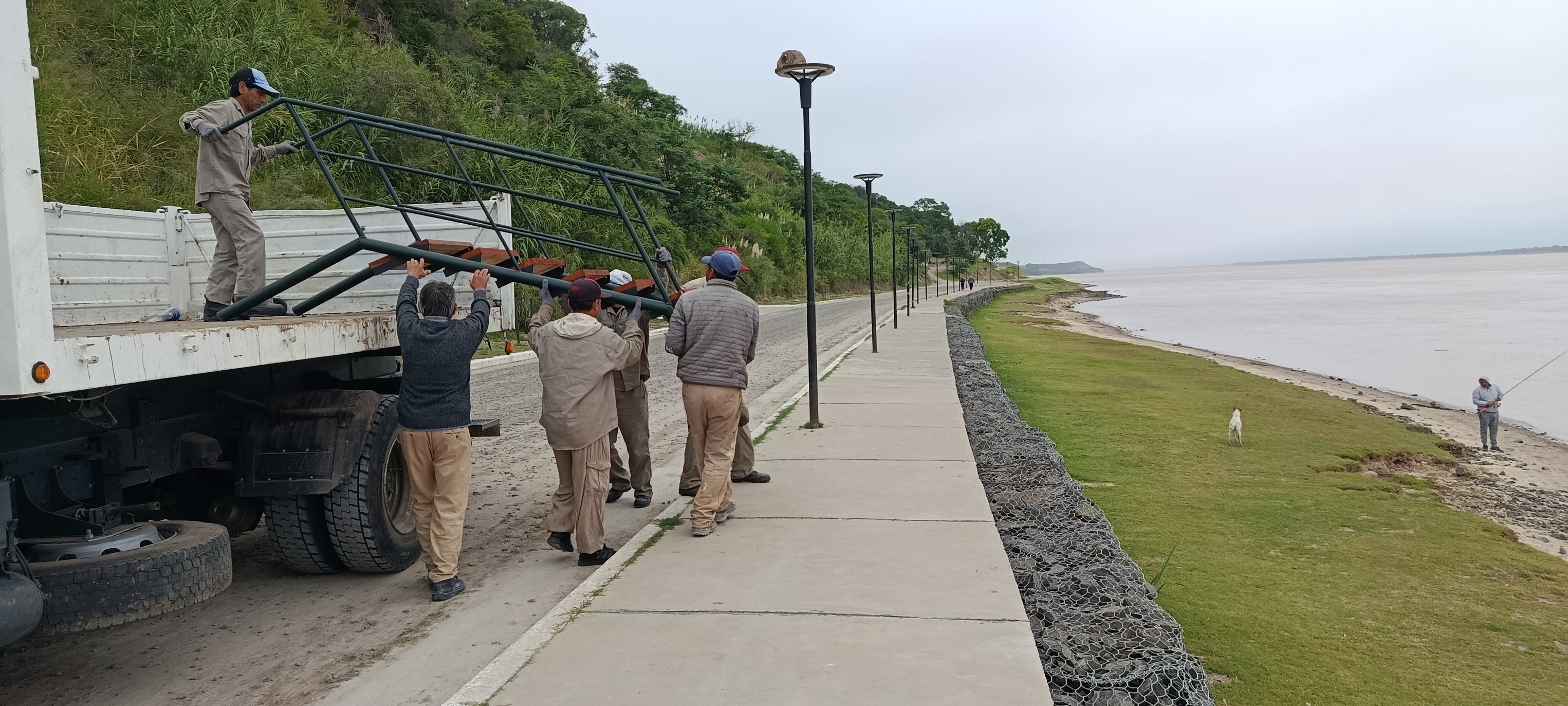 Santa Elena avanza con obras, mejoras en barrios y espacios públicos