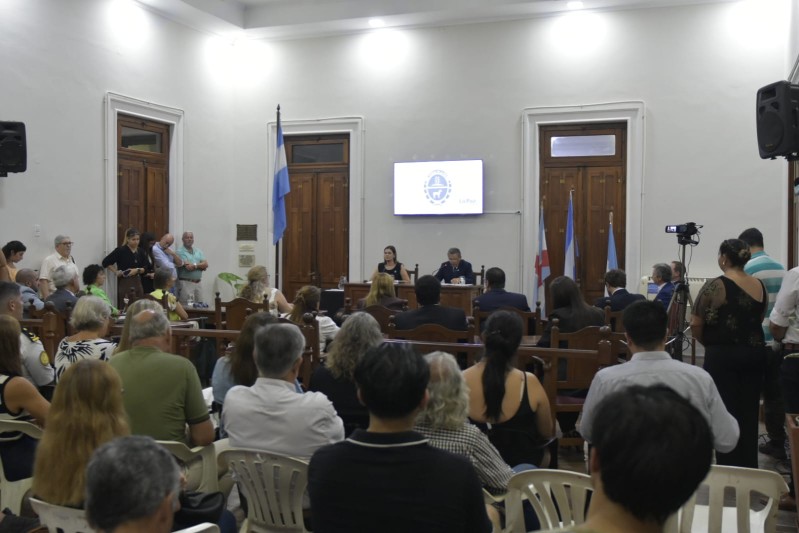 Martin dio inicio al año legislativo con eje en educación, turismo y obras públicas