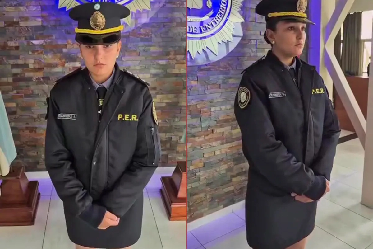 La Policía de Entre Ríos actualiza su uniforme e incorpora nuevas opciones para el personal femenino