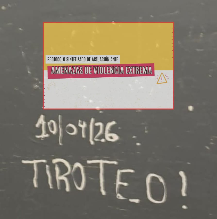 Ante amenazas en escuelas, el CGE activó protocolos, se identificaron autores y las clases se desarrollaron con normalidad