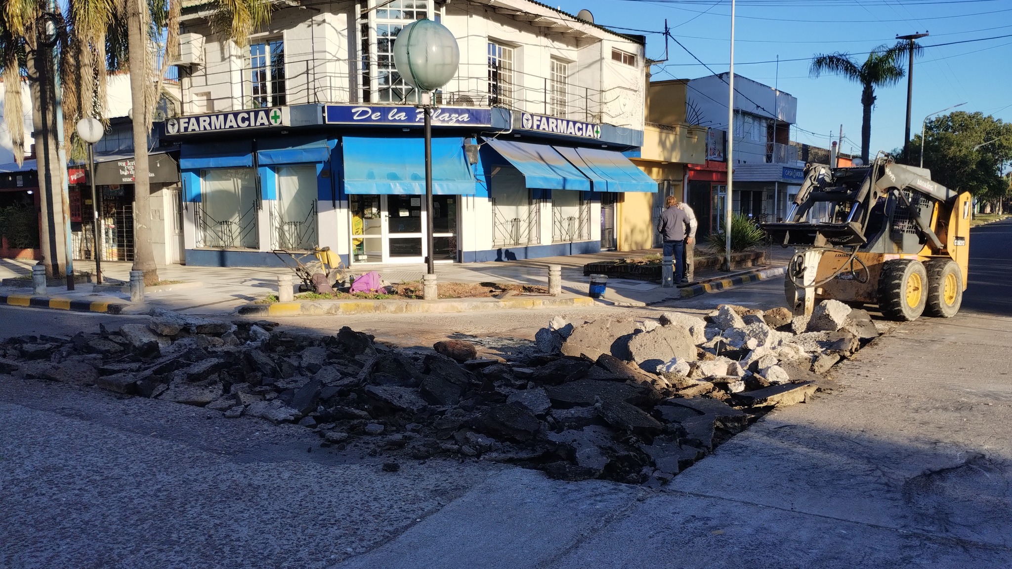 Pavimento, luces y mejoras barriales: así avanza el plan de obras de Daniel Rossi en Santa Elena