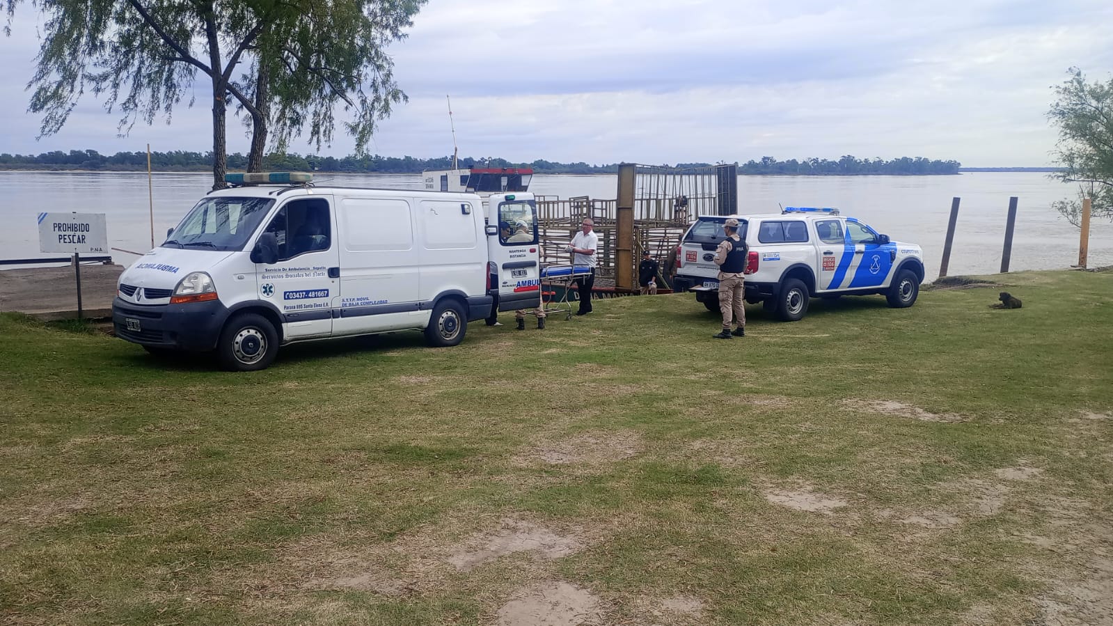 Fatal episodio en islas: murió un joven de Santa Elena durante una cacería