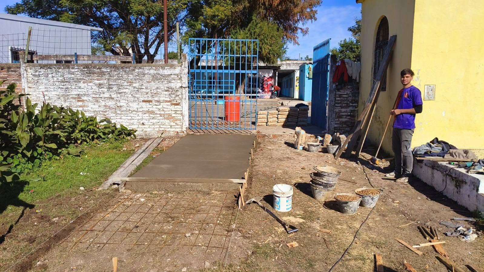 Con fondos municipales, Santa Elena suma obras para mejorar la circulación y la accesibilidad