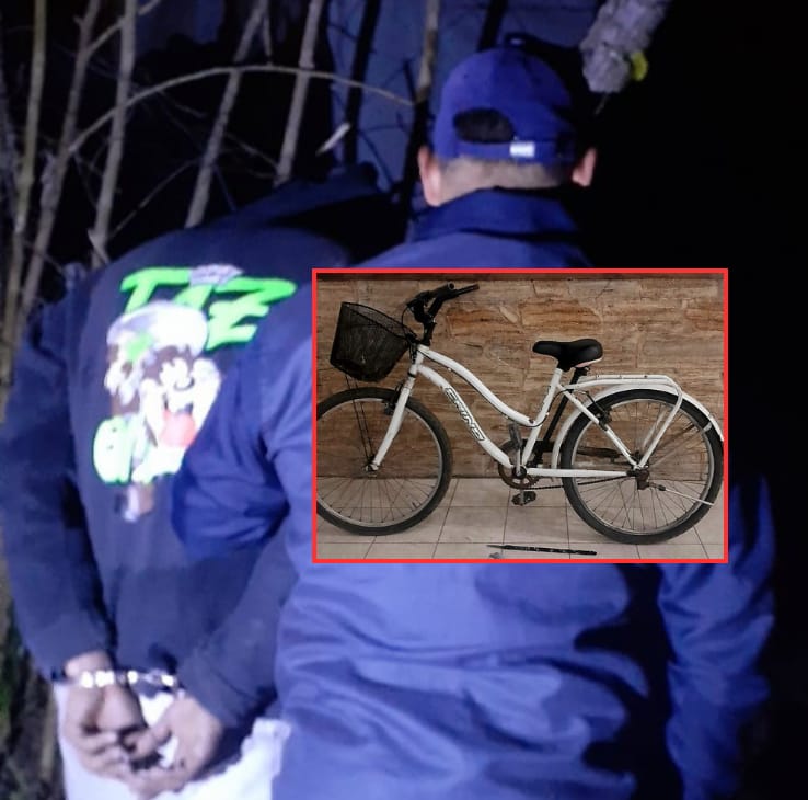 Esclarecieron el robo de una bicicleta: un detenido, el rodado recuperado y un punzón de 40 cm secuestrado