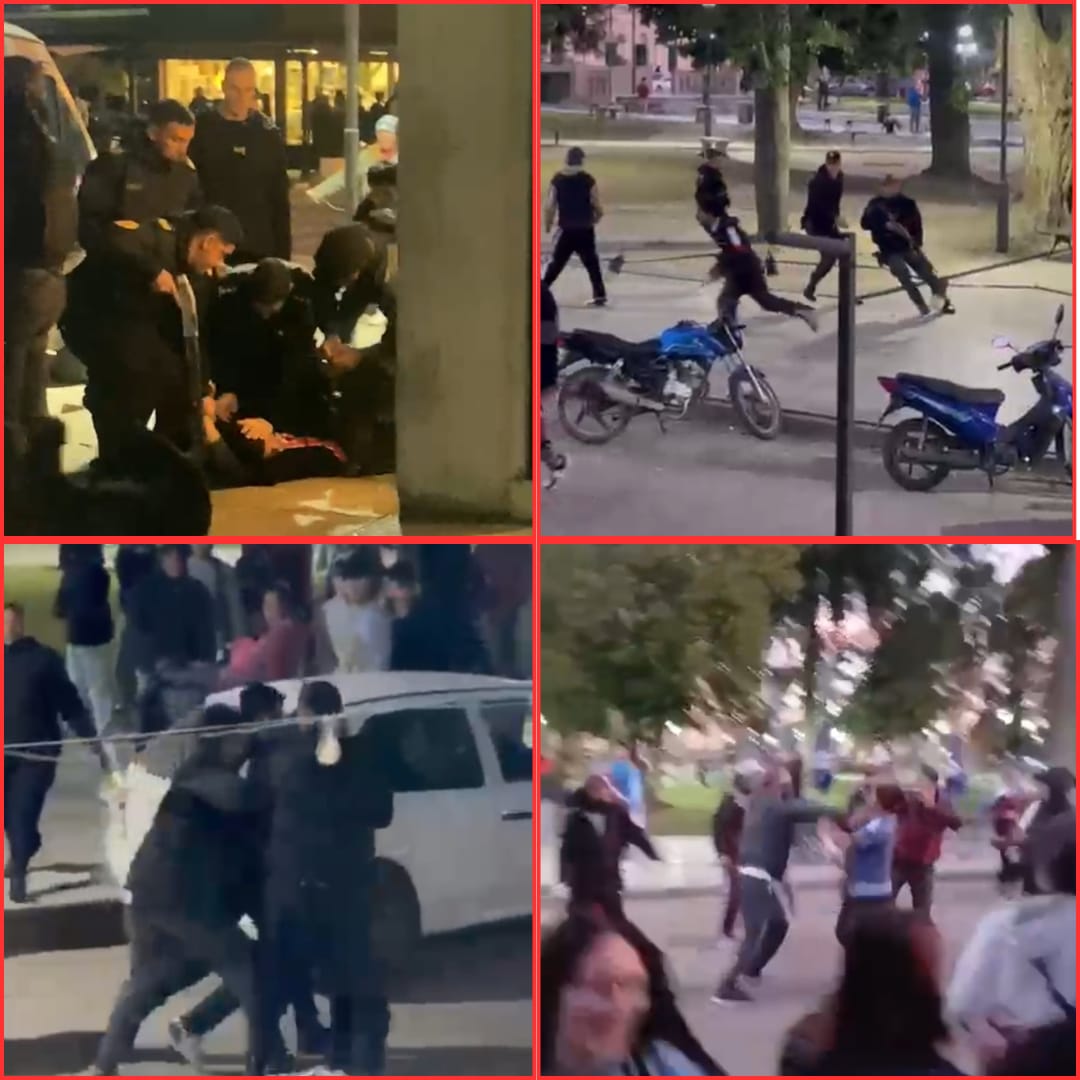 Festejos con final violento: hubo pelea, intervención policial y un detenido
