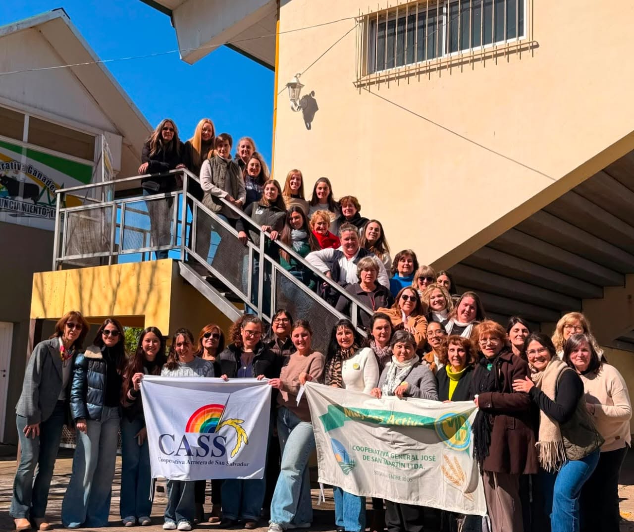 La Paz dijo presente en una jornada provincial que puso en valor el rol de las mujeres en el cooperativismo