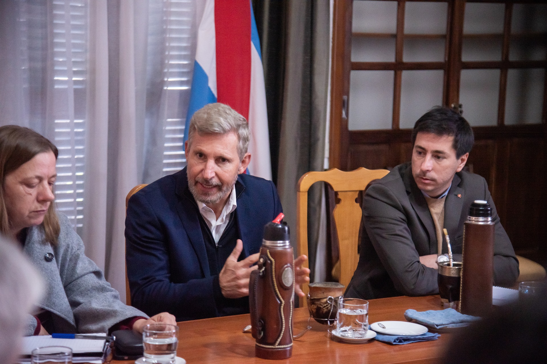 Frigerio conformó una mesa interinstitucional para mejorar el sistema de alimentación escolar