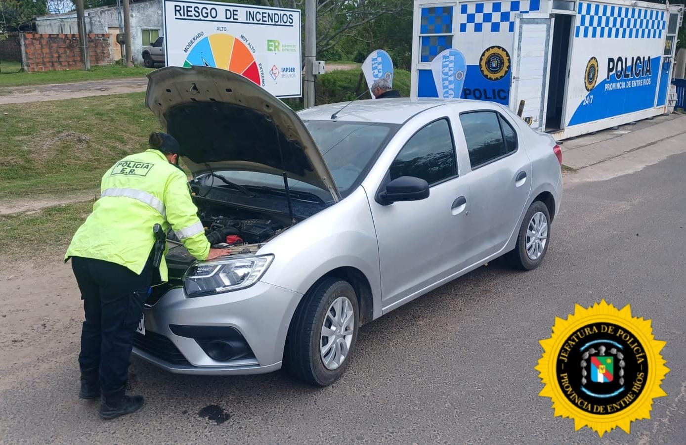 Paso Telégrafo: lo detuvieron para un control y terminaron secuestrándole el auto