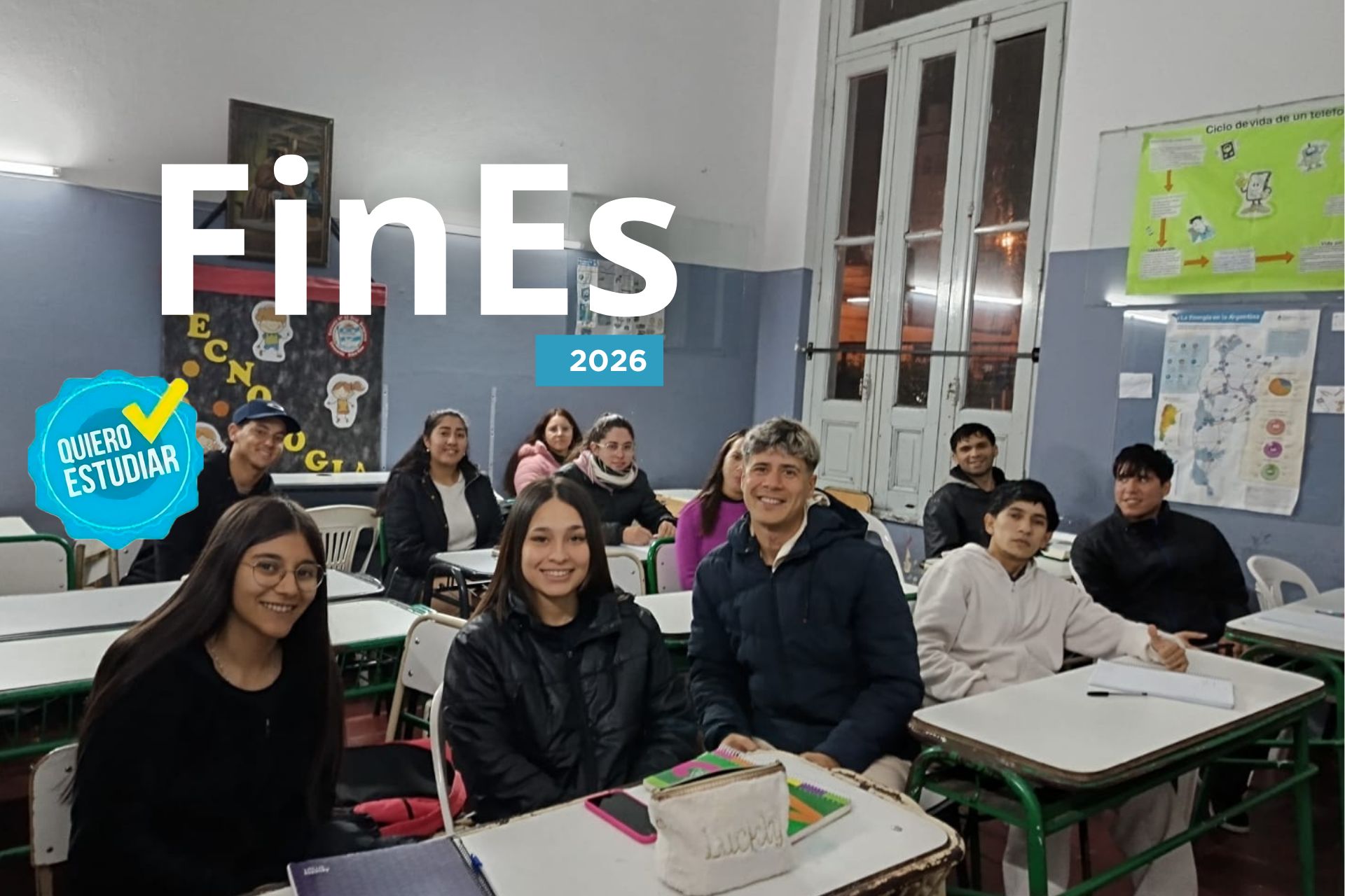 Se encuentra abierta la preinscripción al Plan Fines 2026 en Entre Ríos