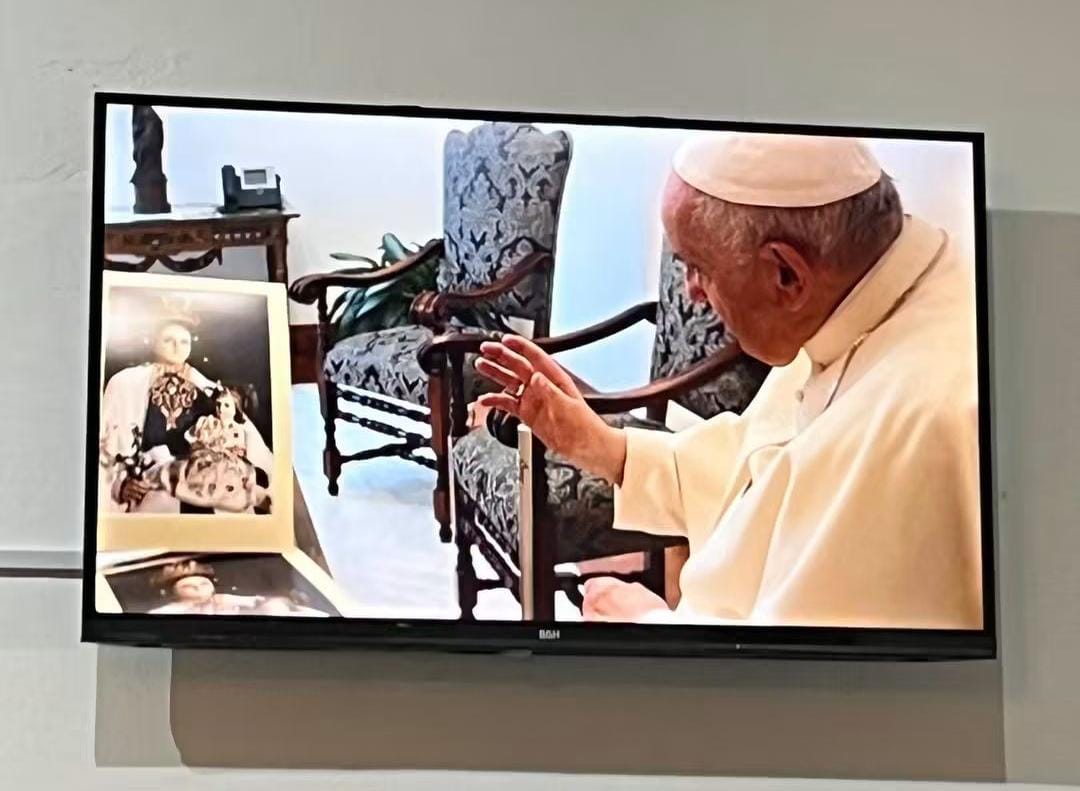 Del Vaticano a La Paz: una imagen firmada por el Papa Francisco ya forma parte del Museo