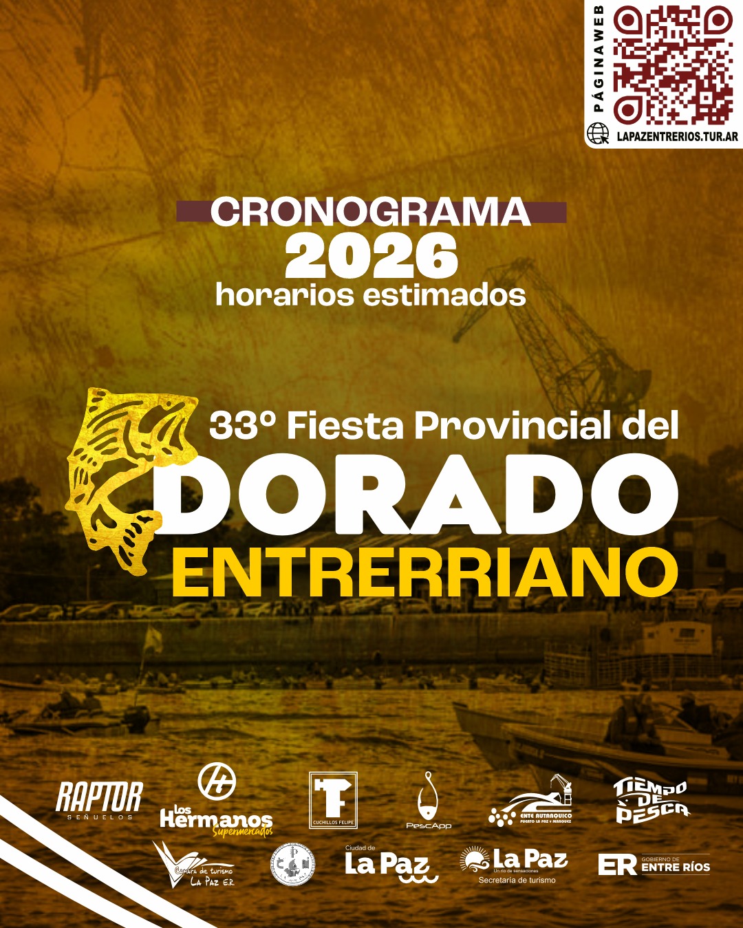 La Paz se prepara para la 33° Fiesta Provincial del Dorado Entrerriano: cronograma