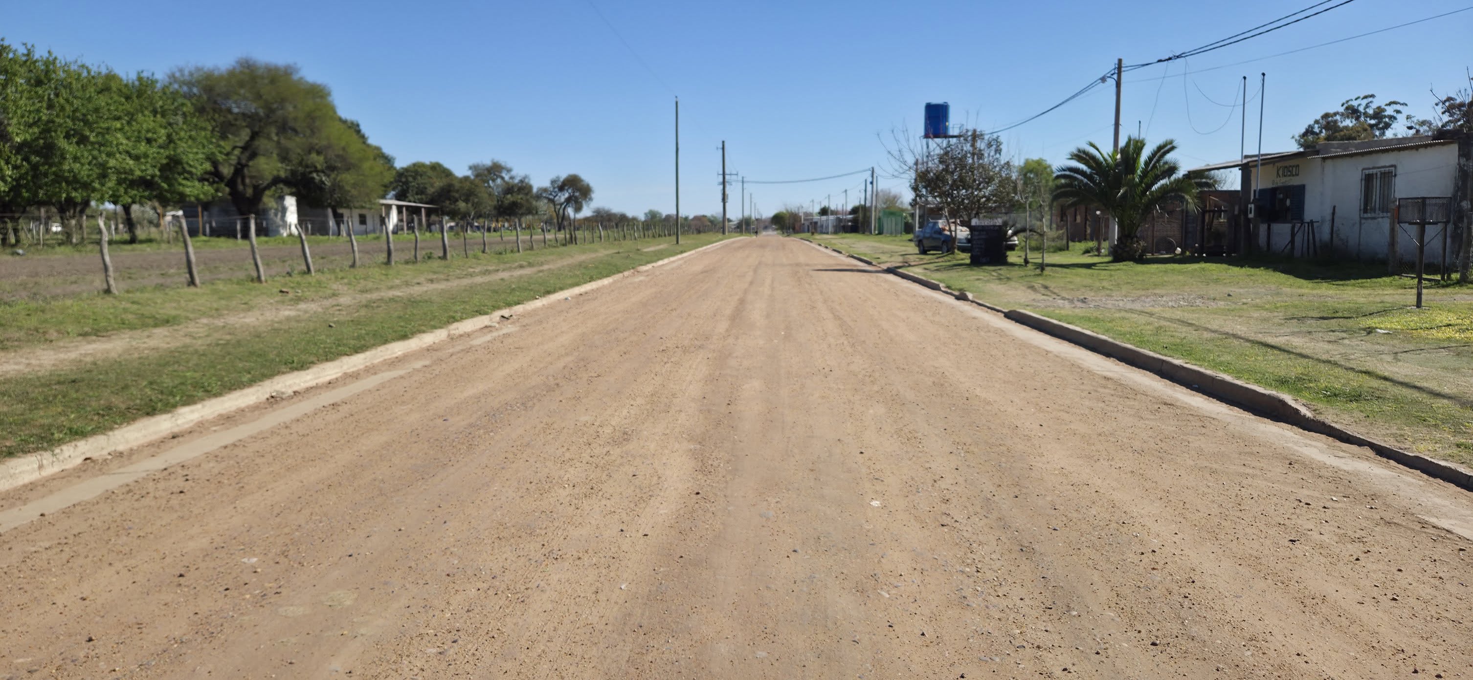 Rossi suma otra intervención vial en Santa Elena: finalizaron los trabajos sobre calle Camilo Badía