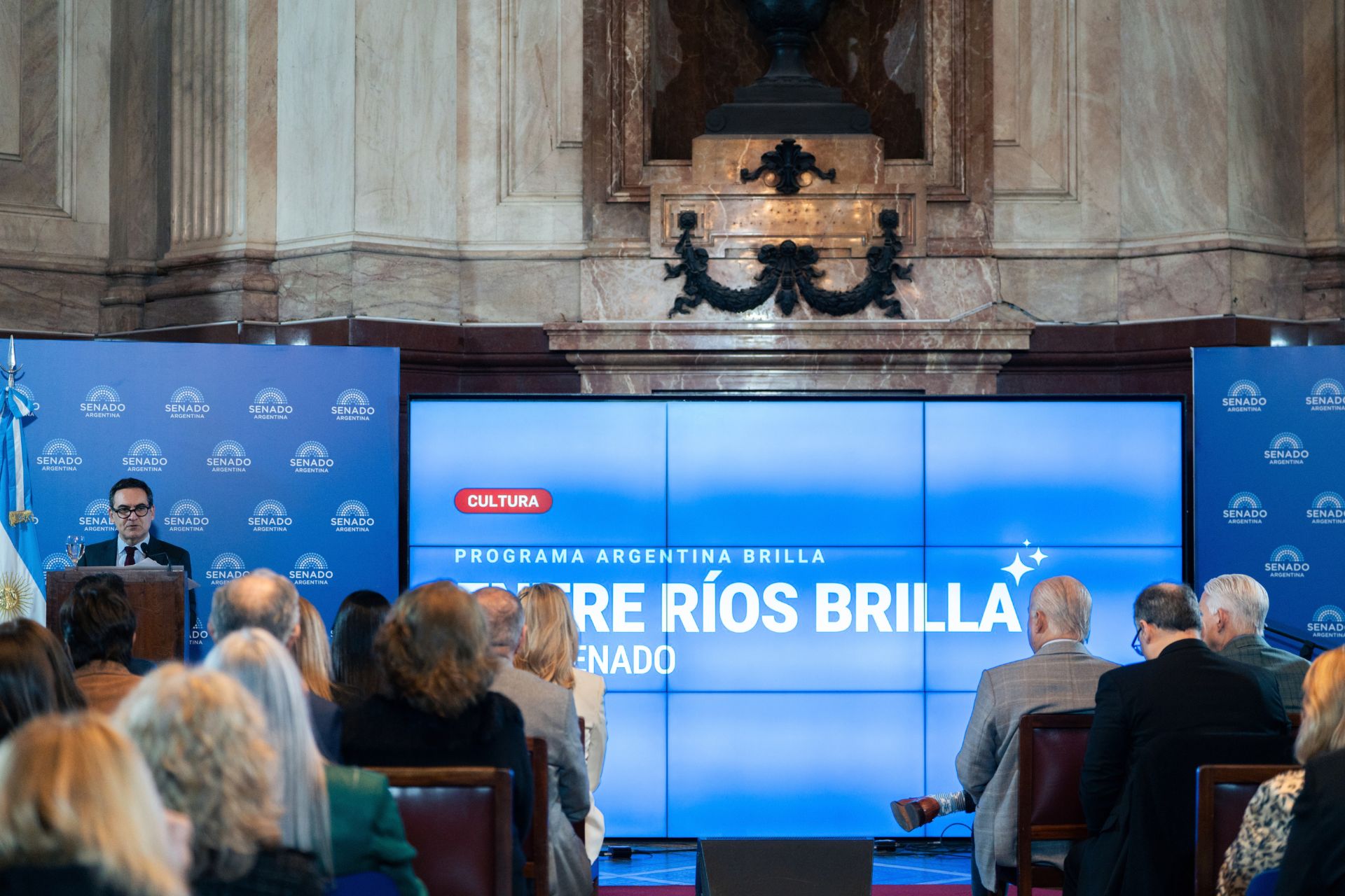 Turismo, producción y cultura mostraron la identidad entrerriana en el Senado de la Nación
