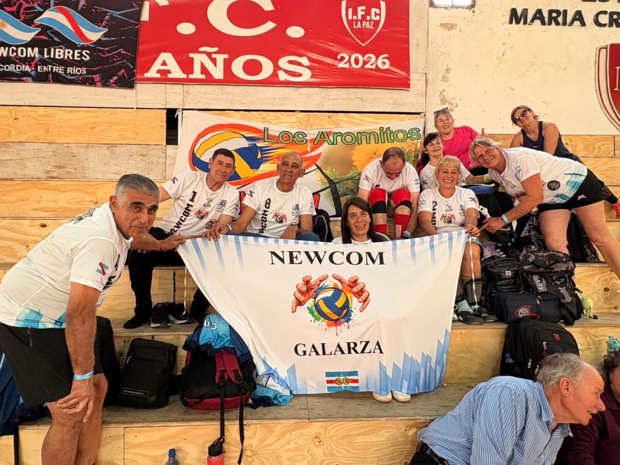 La Paz vivió la primera jornada de los XX Juegos Entrerrianos de Adultos Mayores